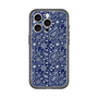 スリムプロテクションプレミアムケース with MagSafe［ ペイズリー - Blue ］