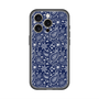 スリムプロテクションプレミアムケース with MagSafe［ ペイズリー - Blue ］