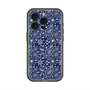 スリムプロテクションプレミアムケース with MagSafe［ ペイズリー - Blue ］