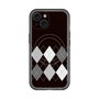 スリムプロテクションプレミアムケース with MagSafe［ Nordic Argyle - Black ］