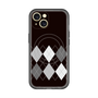 スリムプロテクションプレミアムケース with MagSafe［ Nordic Argyle - Black ］
