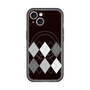 スリムプロテクションプレミアムケース with MagSafe［ Nordic Argyle - Black ］