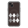 スリムプロテクションプレミアムケース with MagSafe［ Nordic Argyle - Black ］