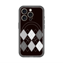 スリムプロテクションプレミアムケース with MagSafe［ Nordic Argyle - Black ］