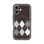 スリムプロテクションプレミアムケース with MagSafe［ Nordic Argyle - Black ］