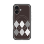 スリムプロテクションプレミアムケース with MagSafe［ Nordic Argyle - Black ］