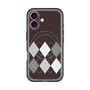 スリムプロテクションプレミアムケース with MagSafe［ Nordic Argyle - Black ］