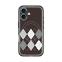スリムプロテクションプレミアムケース with MagSafe［ Nordic Argyle - Black ］