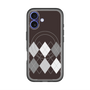 スリムプロテクションプレミアムケース with MagSafe［ Nordic Argyle - Black ］