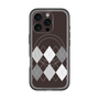 スリムプロテクションプレミアムケース with MagSafe［ Nordic Argyle - Black ］