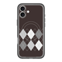 スリムプロテクションプレミアムケース with MagSafe［ Nordic Argyle - Black ］