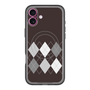 スリムプロテクションプレミアムケース with MagSafe［ Nordic Argyle - Black ］