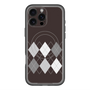 スリムプロテクションプレミアムケース with MagSafe［ Nordic Argyle - Black ］