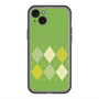 スリムプロテクションプレミアムケース with MagSafe［ Nordic Argyle - Green ］
