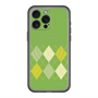 スリムプロテクションプレミアムケース with MagSafe［ Nordic Argyle - Green ］