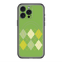 スリムプロテクションプレミアムケース with MagSafe［ Nordic Argyle - Green ］