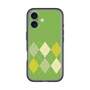 スリムプロテクションプレミアムケース with MagSafe［ Nordic Argyle - Green ］