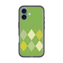 スリムプロテクションプレミアムケース with MagSafe［ Nordic Argyle - Green ］