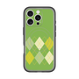 スリムプロテクションプレミアムケース with MagSafe［ Nordic Argyle - Green ］