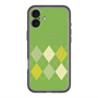 スリムプロテクションプレミアムケース with MagSafe［ Nordic Argyle - Green ］