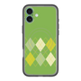 スリムプロテクションプレミアムケース with MagSafe［ Nordic Argyle - Green ］