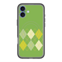 スリムプロテクションプレミアムケース with MagSafe［ Nordic Argyle - Green ］