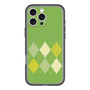 スリムプロテクションプレミアムケース with MagSafe［ Nordic Argyle - Green ］