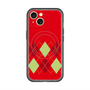スリムプロテクションプレミアムケース with MagSafe［ Nordic Argyle - Red ］
