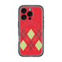 スリムプロテクションプレミアムケース with MagSafe［ Nordic Argyle - Red ］