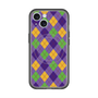 スリムプロテクションプレミアムケース with MagSafe［ Argyle - Purple ］