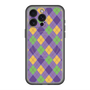 スリムプロテクションプレミアムケース with MagSafe［ Argyle - Purple ］