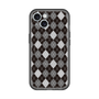 スリムプロテクションプレミアムケース with MagSafe［ Argyle - Black ］