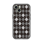 スリムプロテクションプレミアムケース with MagSafe［ Argyle - Black ］