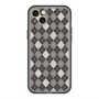 スリムプロテクションプレミアムケース with MagSafe［ Argyle - Black ］