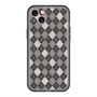 スリムプロテクションプレミアムケース with MagSafe［ Argyle - Black ］