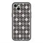 スリムプロテクションプレミアムケース with MagSafe［ Argyle - Black ］