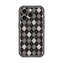 スリムプロテクションプレミアムケース with MagSafe［ Argyle - Black ］