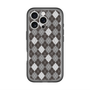 スリムプロテクションプレミアムケース with MagSafe［ Argyle - Black ］