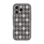 スリムプロテクションプレミアムケース with MagSafe［ Argyle - Black ］