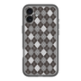 スリムプロテクションプレミアムケース with MagSafe［ Argyle - Black ］