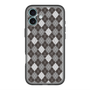 スリムプロテクションプレミアムケース with MagSafe［ Argyle - Black ］