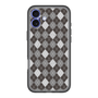 スリムプロテクションプレミアムケース with MagSafe［ Argyle - Black ］