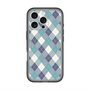 スリムプロテクションプレミアムケース with MagSafe［ Argyle - Blue ］