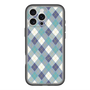 スリムプロテクションプレミアムケース with MagSafe［ Argyle - Blue ］