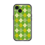 スリムプロテクションプレミアムケース with MagSafe［ Argyle - Green ］