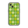 スリムプロテクションプレミアムケース with MagSafe［ Argyle - Green ］
