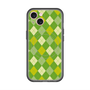 スリムプロテクションプレミアムケース with MagSafe［ Argyle - Green ］