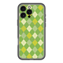 スリムプロテクションプレミアムケース with MagSafe［ Argyle - Green ］
