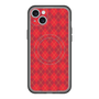 スリムプロテクションプレミアムケース with MagSafe［ Argyle - Red ］