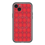 スリムプロテクションプレミアムケース with MagSafe［ Argyle - Red ］